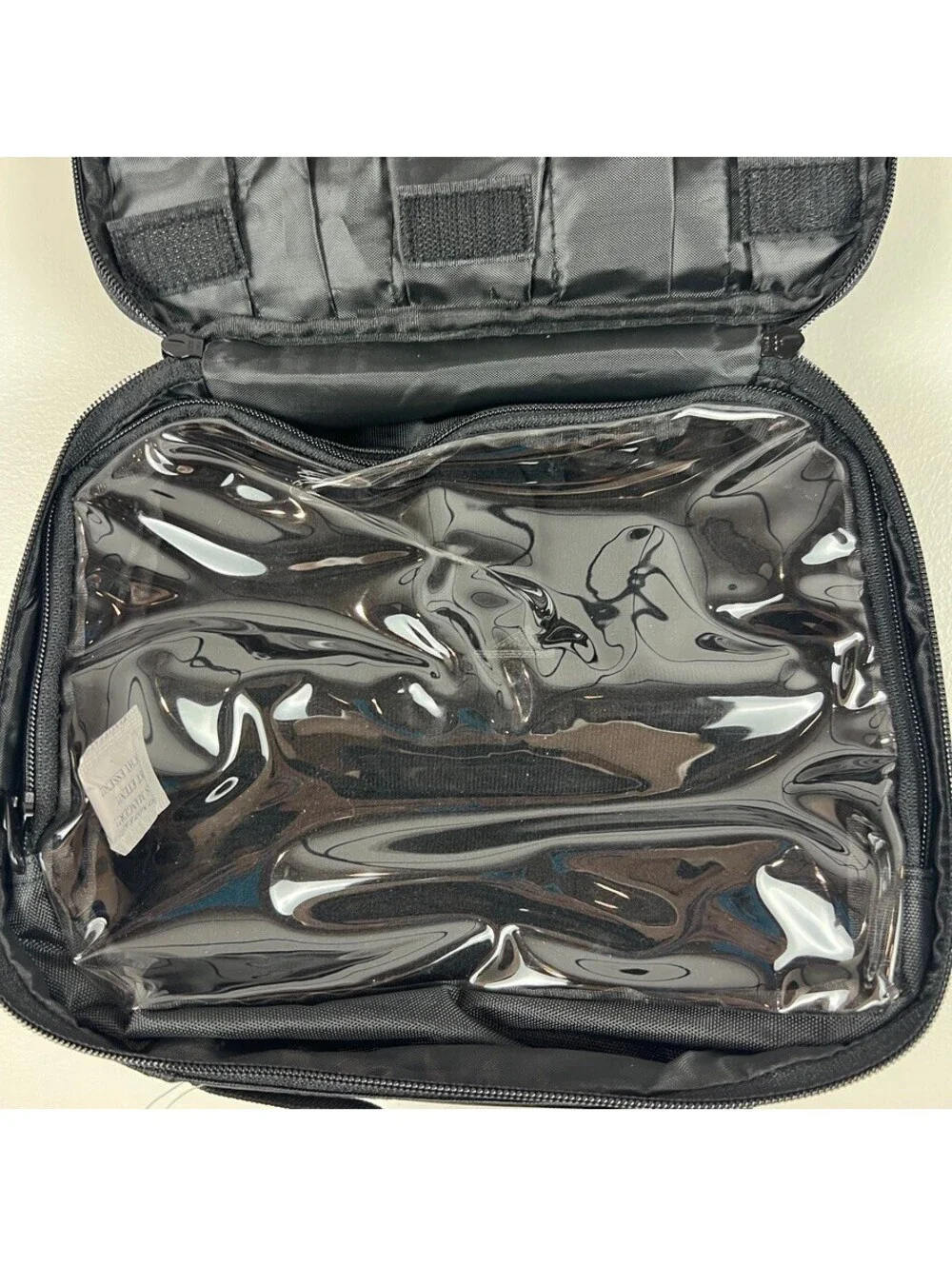 Bag & Carry Hanging Travel Toiletry Bag Cosmetic Organizer Black NWT